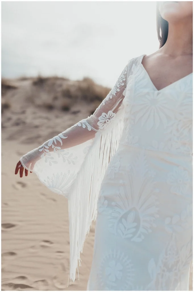 Photograph of Flora by Shikoba, a customisable dress for the older bride