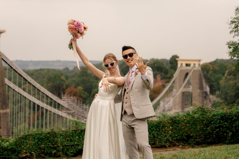 Photograph by South West wedding photographer James Clarke